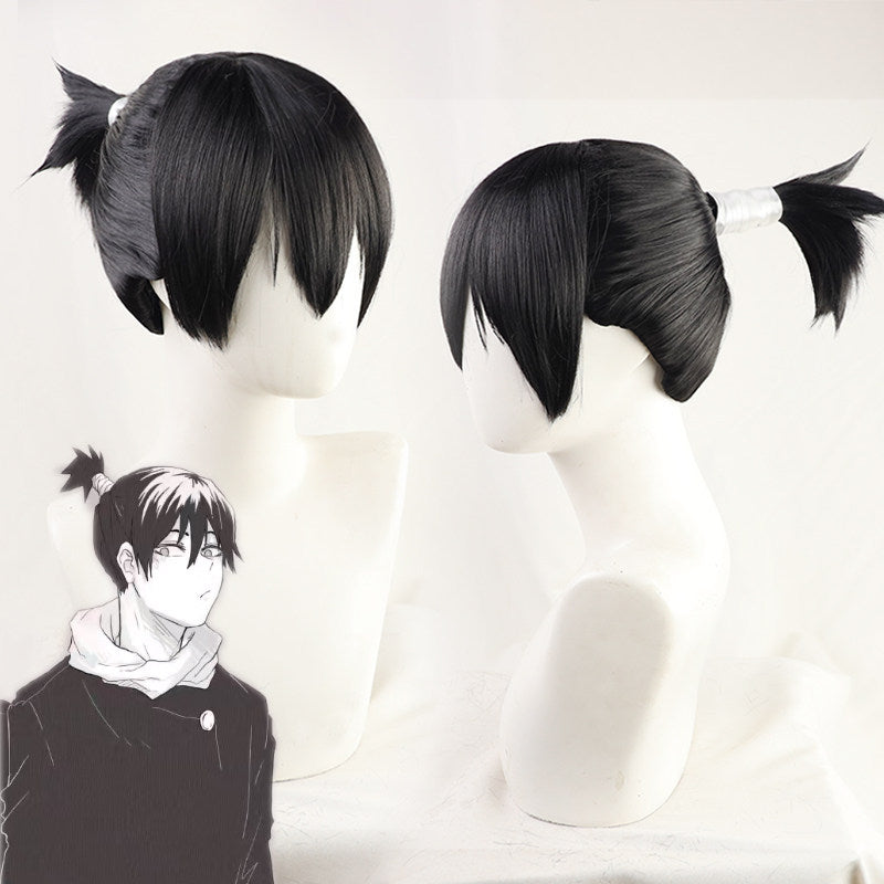 Muta Kokichi Anime Cosplay Wigs Black Wigs Jujutsu Kaisen