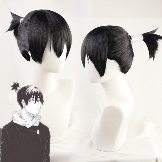 Muta Kokichi Anime Cosplay Wigs Black Wigs Jujutsu Kaisen