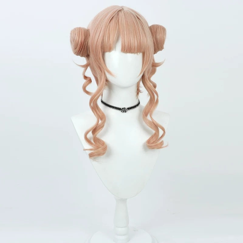 NIJISANJI Roco Kaburaki Cosplay Wigs Double Buns Wigs