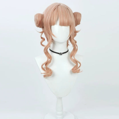 NIJISANJI Roco Kaburaki Cosplay Wigs Double Buns Wigs