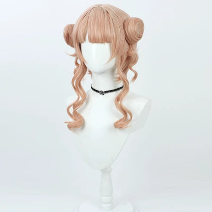 NIJISANJI Roco Kaburaki Cosplay Wigs Double Buns Wigs