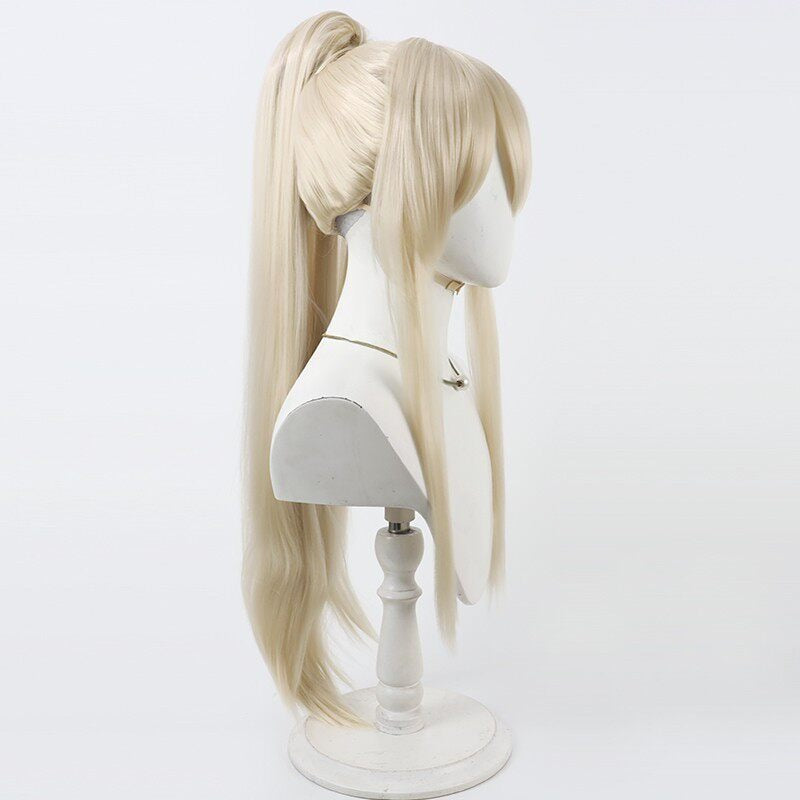 Nagisa Kirifuji Cosplay Wigs Blue Archive Swimsuit Split Ponytail