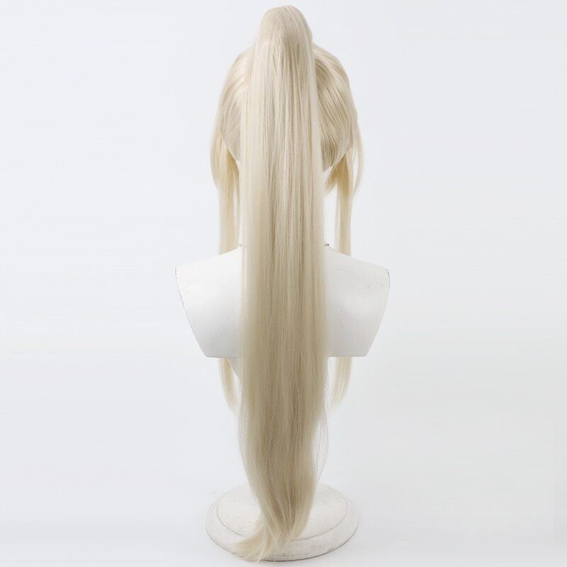 Nagisa Kirifuji Cosplay Wigs Blue Archive Swimsuit Split Ponytail
