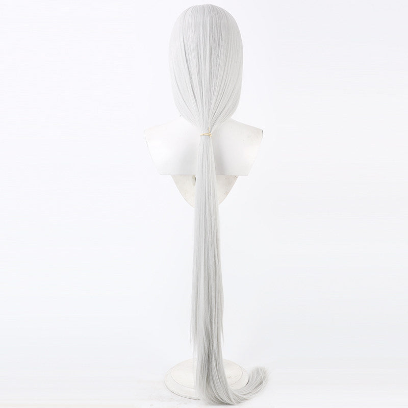 Nasti Lundrey Arknights Cosplay Wigs Silver Wigs