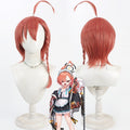 Neru Mikamo Cosplay Wigs Orange Braid Wigs Blue Wigs Blue Archive
