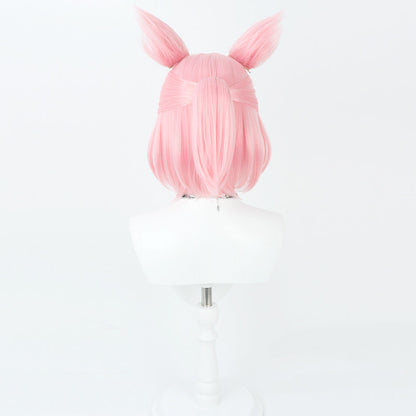 Nicole Cosplay Wigs Blue Archive Pink Mini Split Ponytail Wigs