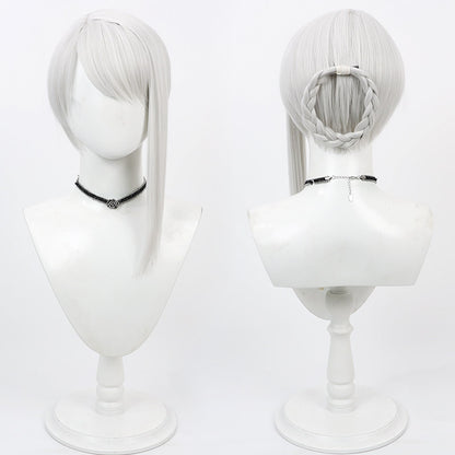 NieR Replicant Cosplay Wigs Kaine Silver Wigs