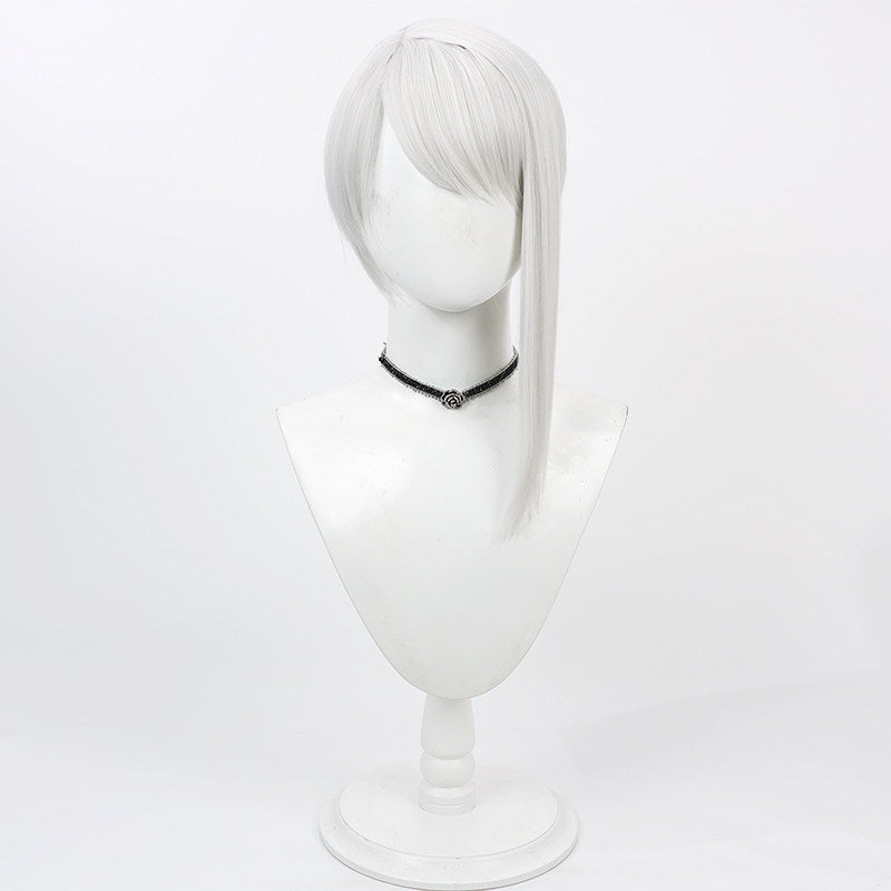 NieR Replicant Cosplay Wigs Kaine Silver Wigs