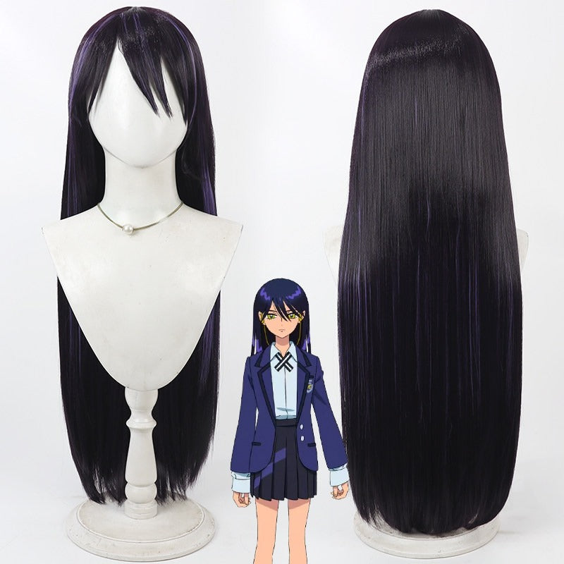 Nyaan Cosplay Wigs Gundam Purple Wigs Mobile Suit Gundam GQuuuuuuX