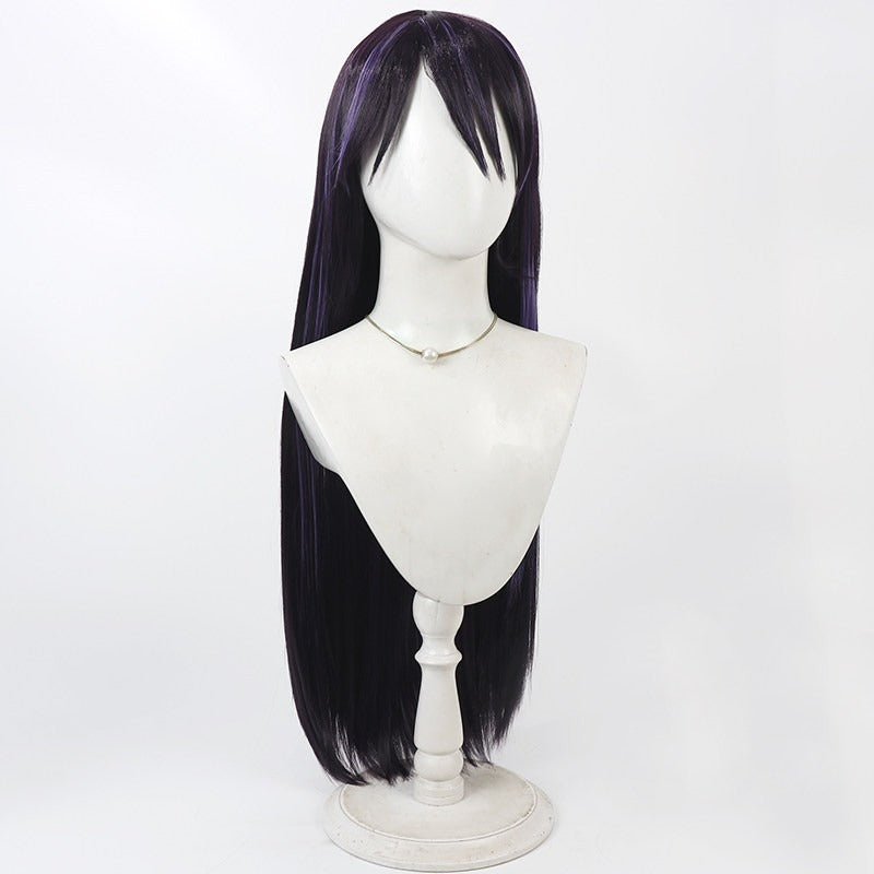 Nyaan Cosplay Wigs Gundam Purple Wigs Mobile Suit Gundam GQuuuuuuX