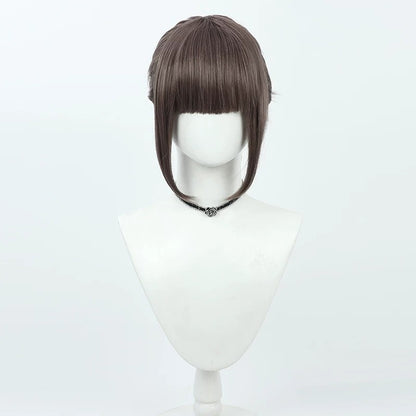 Oberon Cosplay Wigs FGO Swimsuit Grey Purple Wigs
