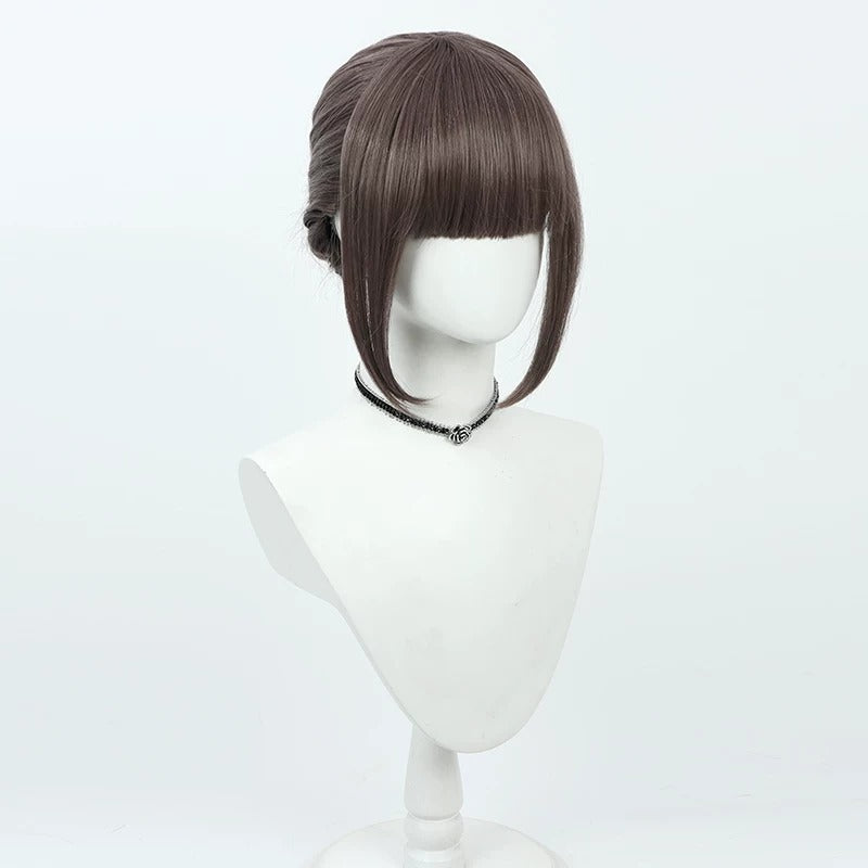 Oberon Cosplay Wigs FGO Swimsuit Grey Purple Wigs