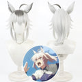 Oguri Cap Cosplay Wigs Umamusume: Pretty Derby High Ponytail Ears Tail