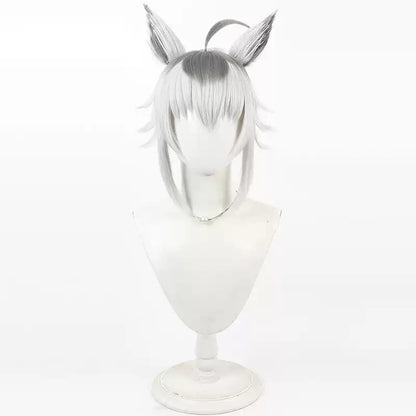 Oguri Cap Cosplay Wigs Umamusume: Pretty Derby High Ponytail Ears Tail