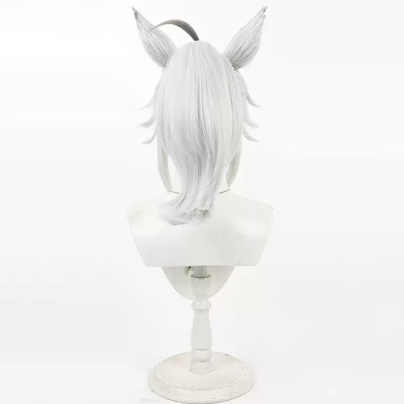 Oguri Cap Cosplay Wigs Umamusume: Pretty Derby High Ponytail Ears Tail