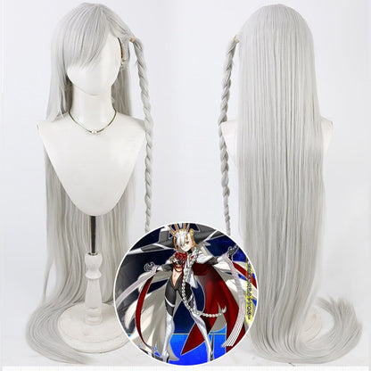 Olga Marie Animusphere Cosplay Wigs Fate/Grand Order Silver Wigs