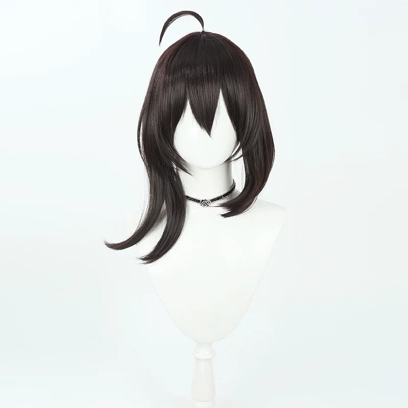 Olivia Silence Cosplay Wigs Brown Long Wigs Arknights