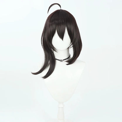 Olivia Silence Cosplay Wigs Brown Long Wigs Arknights