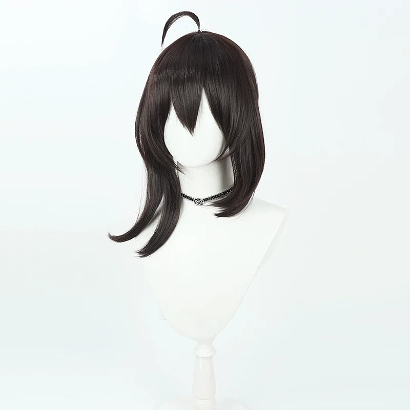 Olivia Silence Cosplay Wigs Brown Long Wigs Arknights