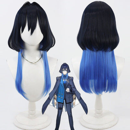 Ouro Kronii Cosplay Wigs Hololive VTuber Military Outfit Style