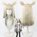 Perlica Arknights: Endfield Cosplay Wigs Off White Ears Gradient Wigs