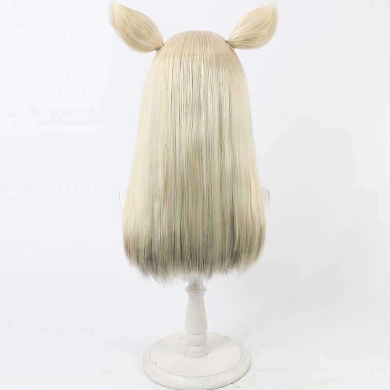 Perlica Arknights: Endfield Cosplay Wigs Off White Ears Gradient Wigs