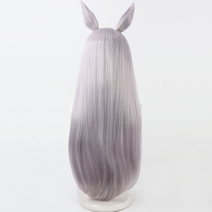 Pretty Derby Cosplay Wigs Gold Ship Light Purple Ears
