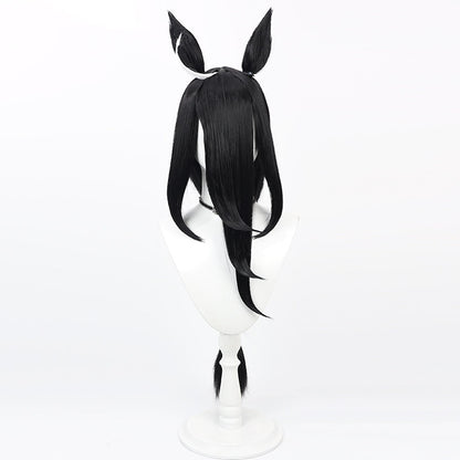 Pretty Derby Cosplay Wigs Manhattan Cafe Race Suit Black Ears