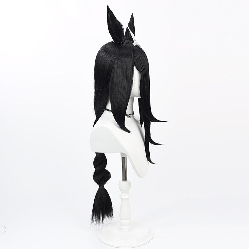 Pretty Derby Cosplay Wigs Manhattan Cafe Race Suit Black Ears