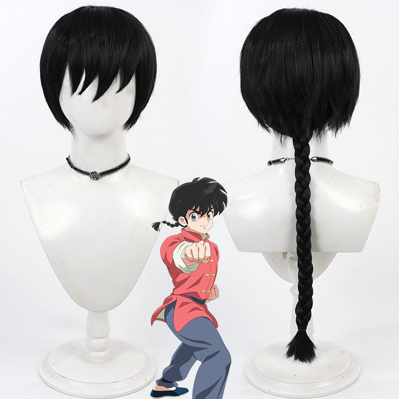 Ranma Saotome Anime Cosplay Wigs Ranma ½