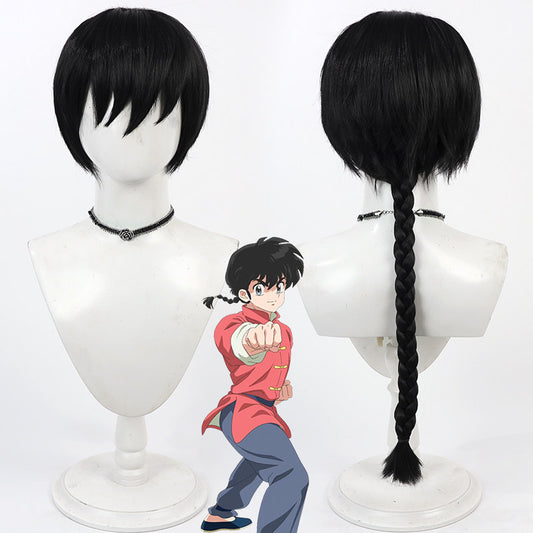 Ranma Saotome Anime Cosplay Wigs Ranma ½