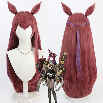 Ray Cosplay Wigs Arknights May Charters Multi Highlight Animal Ears