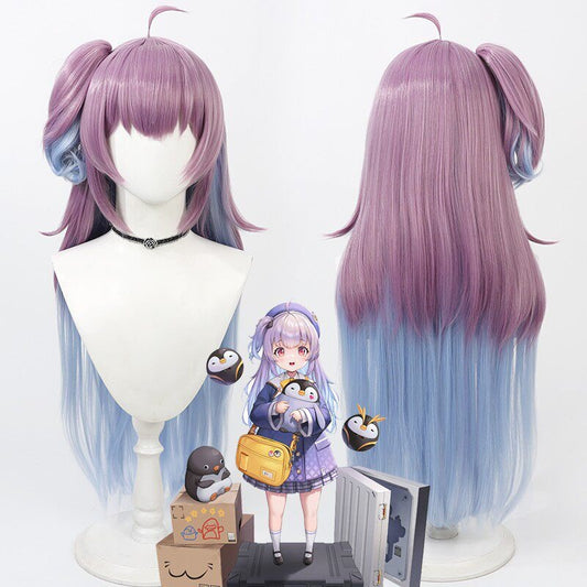 Rei Cosplay Wigs Goddess of Victory: Nikke Split Ponytail Anime Wigs