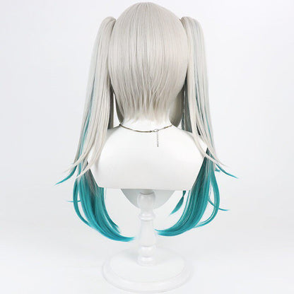 Reina Cosplay Wigs NIJISANJI VTuber Split Ponytail Wigs