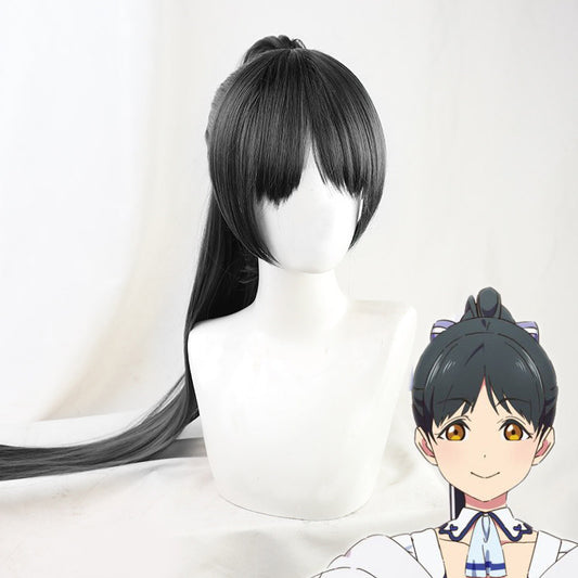 Ren Hazuki Cosplay Wigs Love Live! School Idol Project Dark Green Wigs