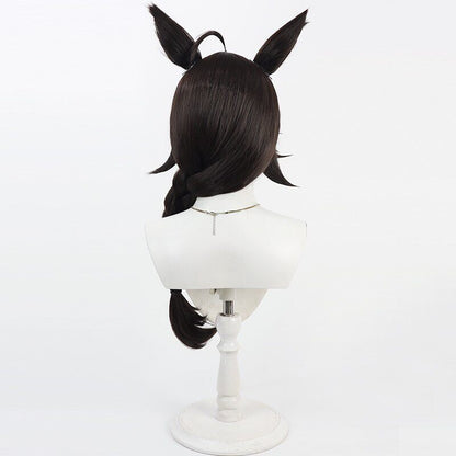 Rice Shower Cosplay Wigs Pretty Derby Thick Braid Ears Tail