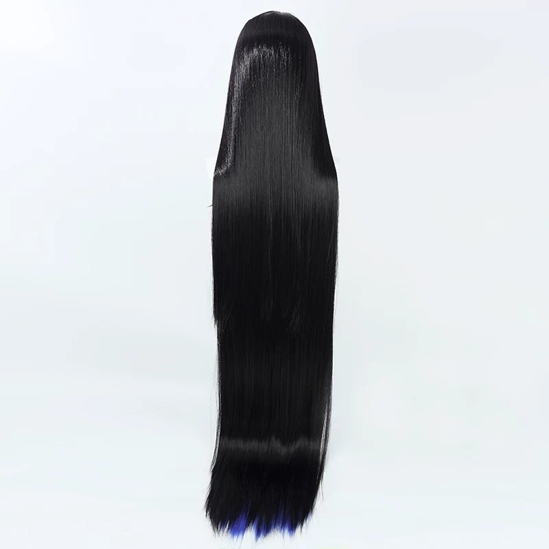 Rin Shiranami Cosplay Wigs Two Tone Blue Archive Chief Executive Officer