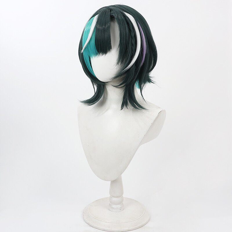 Rindo Chihaya Cosplay Wigs Multi Highlight Hololive DEV_IS VTuber