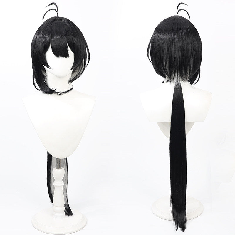Rover Cosplay Wigs Wuthering Waves Black Wigs