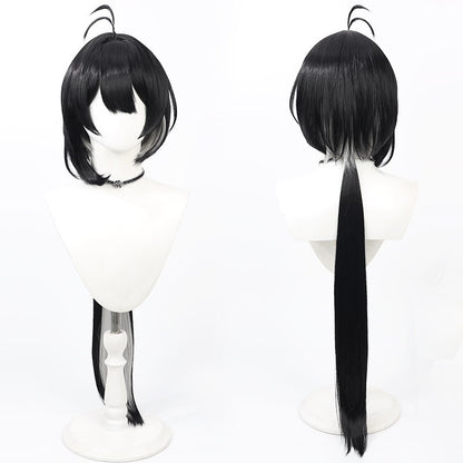 Rover Cosplay Wigs Wuthering Waves Black Wigs