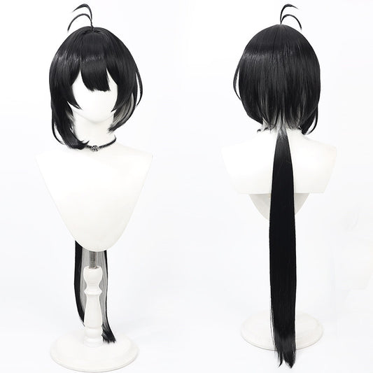 Rover Cosplay Wigs Wuthering Waves Black Wigs