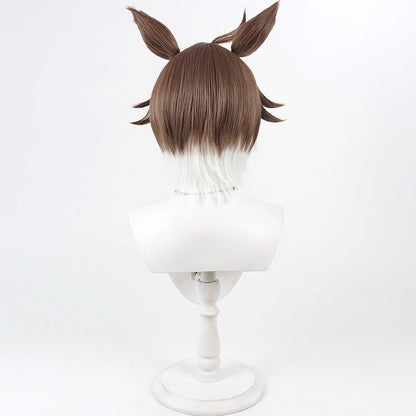 Rulership Cosplay Wigs Pretty Derby White Highlight Matching Ears Tail