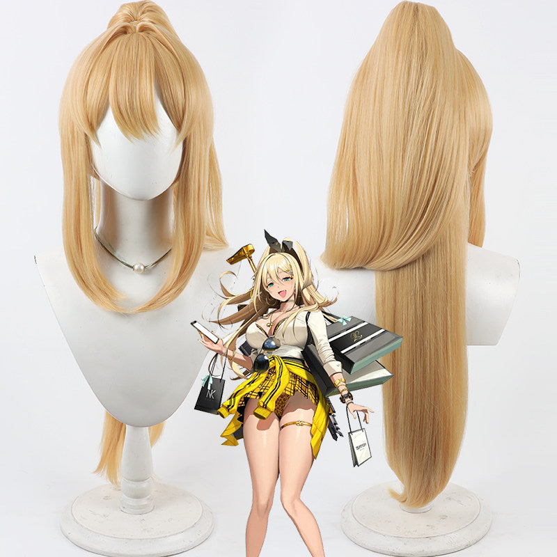 Rupee Cosplay Wigs Golden Wigs Goddess of Victory: Nikke