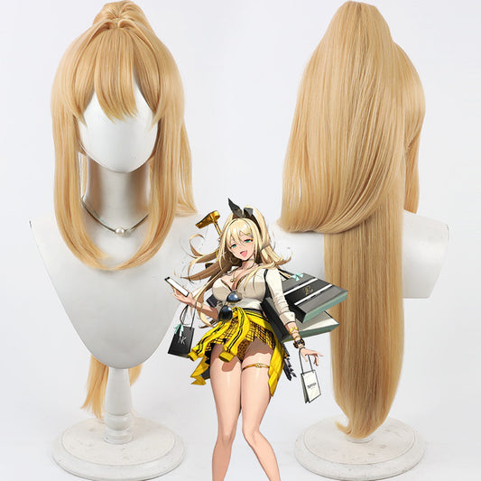 Rupee Cosplay Wigs Golden Wigs Goddess of Victory: Nikke