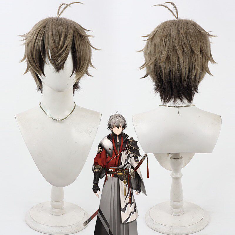 Ryoma Barrenwort Cosplay Wigs NIJISANJI VTuber Gradient Color Wigs