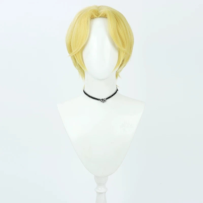 Sabo Cosplay Wigs Golden One Piece Revolutionary Army Anime Wigs