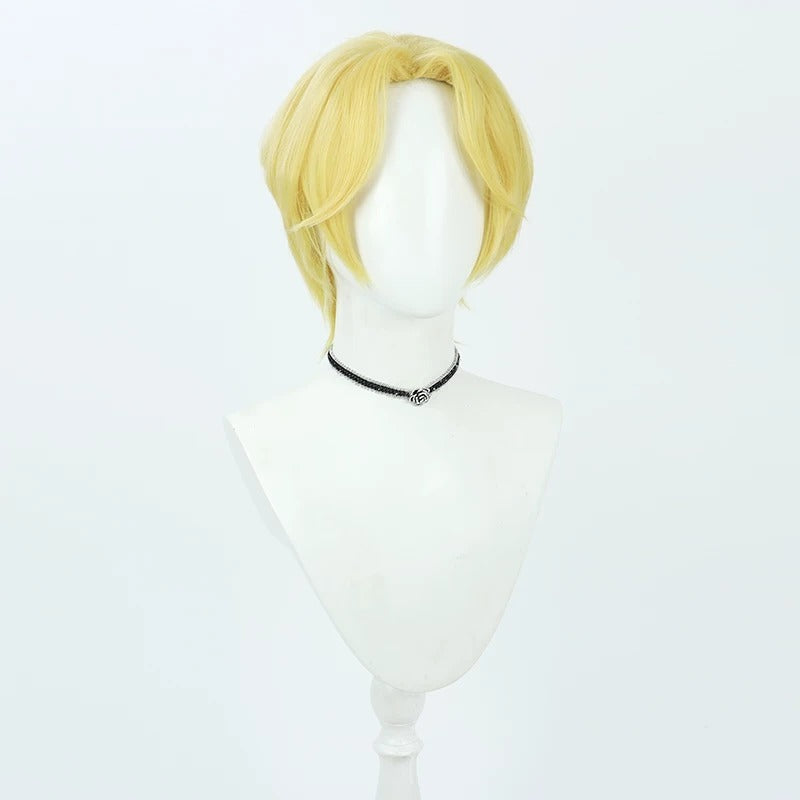 Sabo Cosplay Wigs Golden One Piece Revolutionary Army Anime Wigs