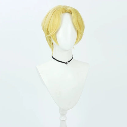 Sabo Cosplay Wigs Golden One Piece Revolutionary Army Anime Wigs