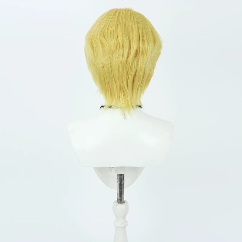 Sabo Cosplay Wigs Golden One Piece Revolutionary Army Anime Wigs