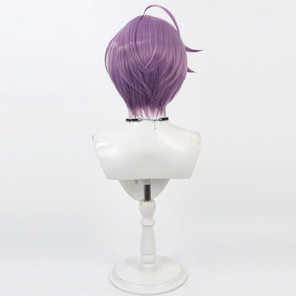 Sakaki Ness Cosplay Wigs NIJISANJI VTuber Grey Purple Wigs